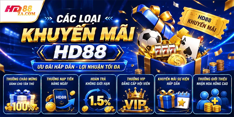 Các loại khuyến mãi HD88